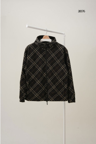 🔆 [BURBERRY] 버버리 시그니처 패턴 후드 양면 집업 자켓 🔆