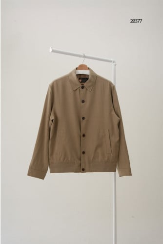 🔆 [LORO PIANA] 로로피아나 미니멀 카라 버튼 자켓 🔆