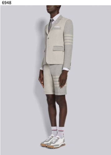 #톰브라운[THOM BROWNE] 수입프리미엄급 로 웨지 비텔로 카프 클리어 솔 테크 러너 스니커즈 세일💢💢💢 #태그 #신발 #6948