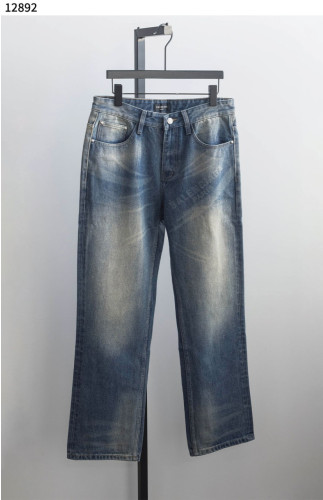 #발렌시아가 [BALENCIAGA] 로고 프린팅 일자핏 데님 신상입고💢 #하의 #팬츠 #12892