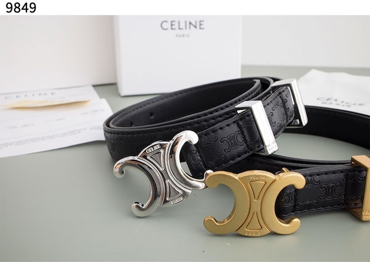 #셀린느 [CELINE]  트리옹프 가죽 벨트 신상입고💢 #벨트 #9849