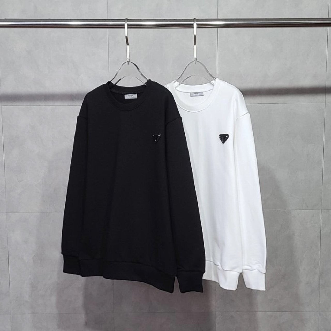 💕 프** 로고와펜 베이직 맨투맨