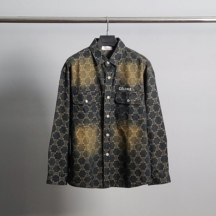 💕 셀** 트리오페 데님 셔츠