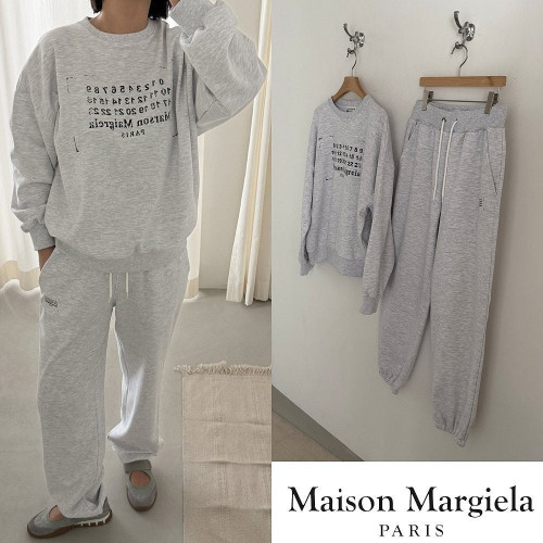 💕 메* 마르지엘라 빈티지 로고 나염 오버핏 MTM 셋업 ☆여성용☆