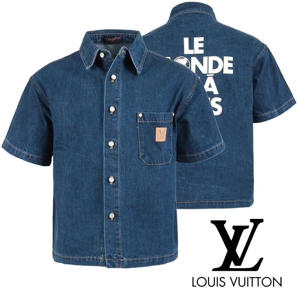 💕 루* 스태프 유니폼 데님 반팔 NB