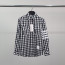 💕 톰* 사선완장 건클럽 체크 셔츠