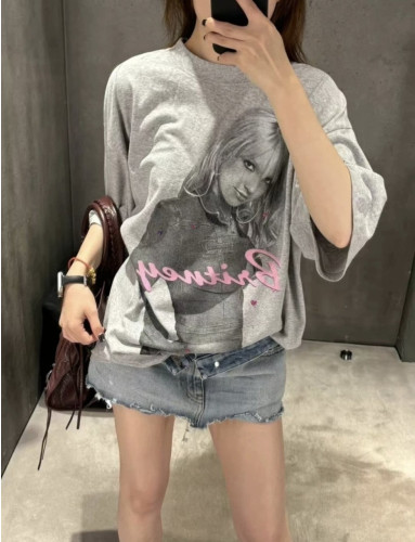 💕 발**** 브리트니 티셔츠