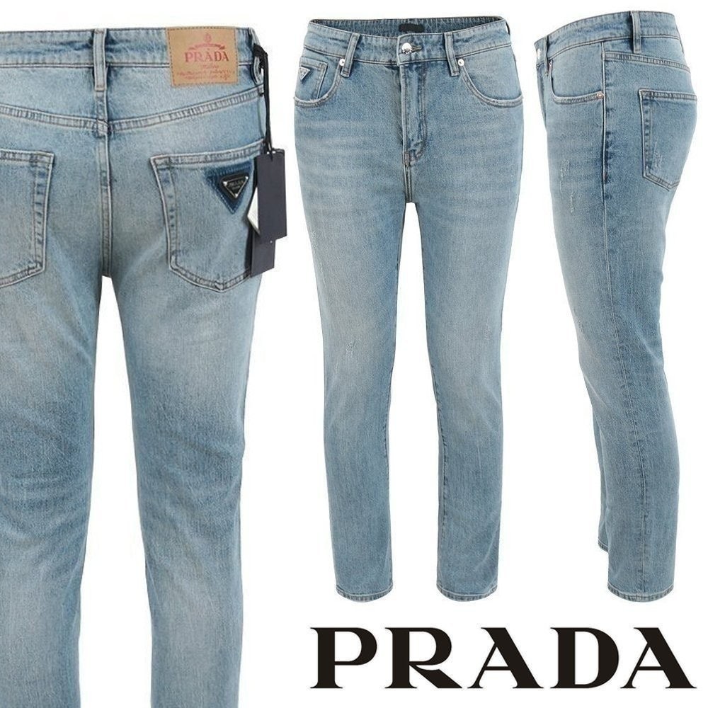 💕 프** 삼각 스틸 로고 중청 슬림 일자진