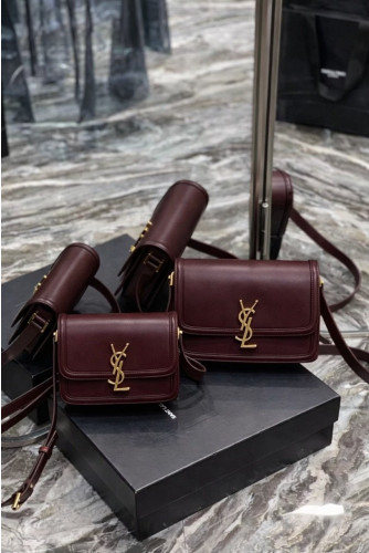 💕 생** 사첼 (버건디,금)