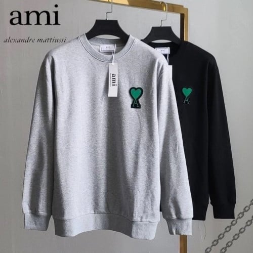 AM 프리미엄 그린하트 맨투맨