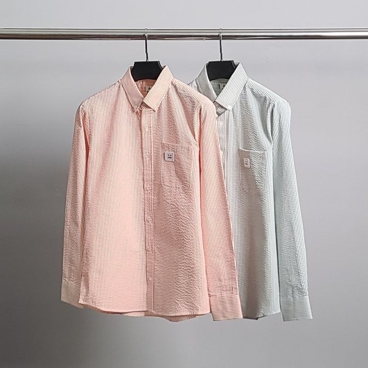 ACN 시어서커 파스텔 셔츠