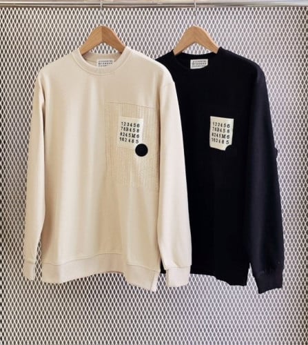 MG 체스트 넘버링 라운드 맨투맨