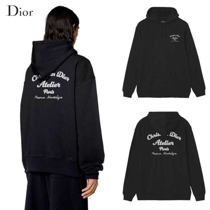 DR 아뜰리에 로고 후드티