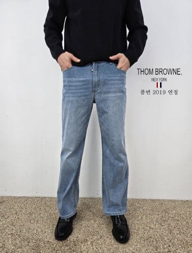 TB 세미 일자 청바지