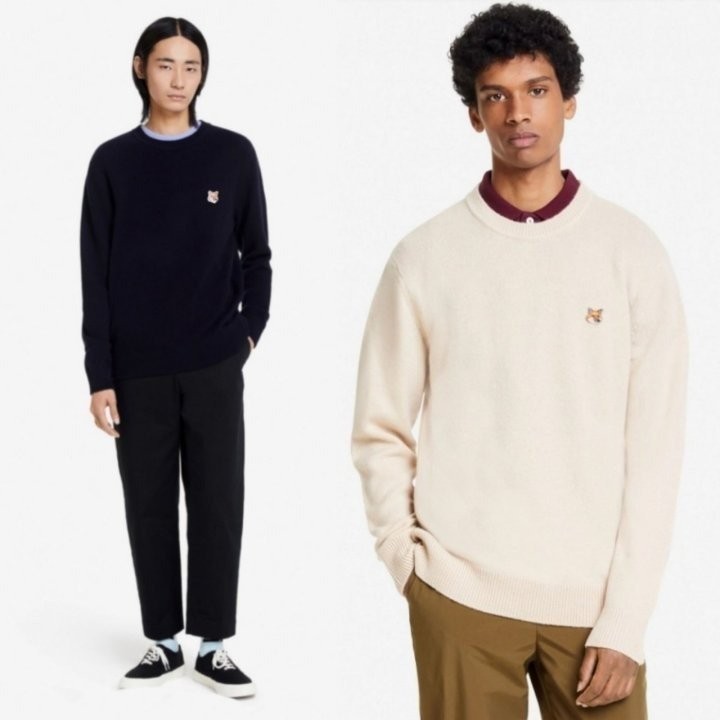 20055_MK 폭스헤드 라운드 울 니트