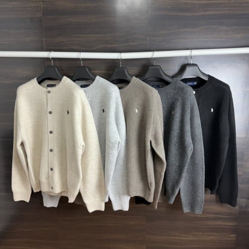 PL 포울 라운드 가디건