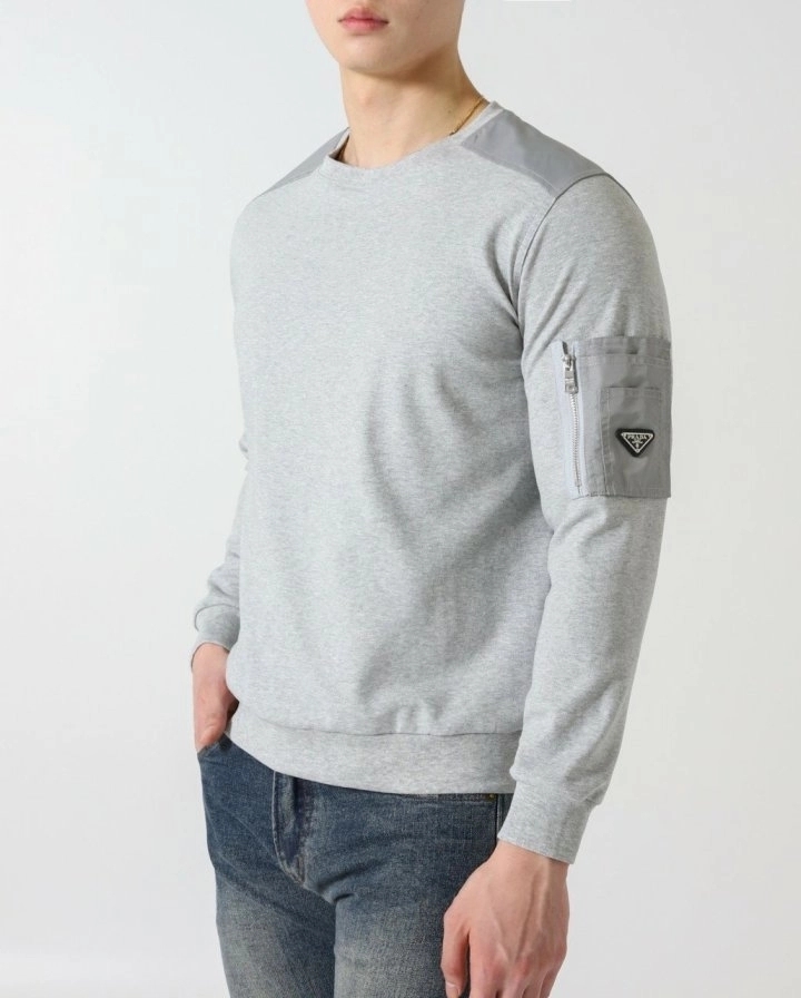 PRD 리나일론  라이트 플리스 맨투맨