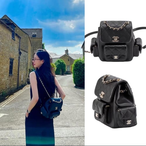 🤴🏻  #샤넬  듀마 쓰리포켓 백팩🤴🏻신상입고🤴🏻