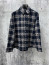 #크롬하츠 크로스 패턴 체크 셔츠