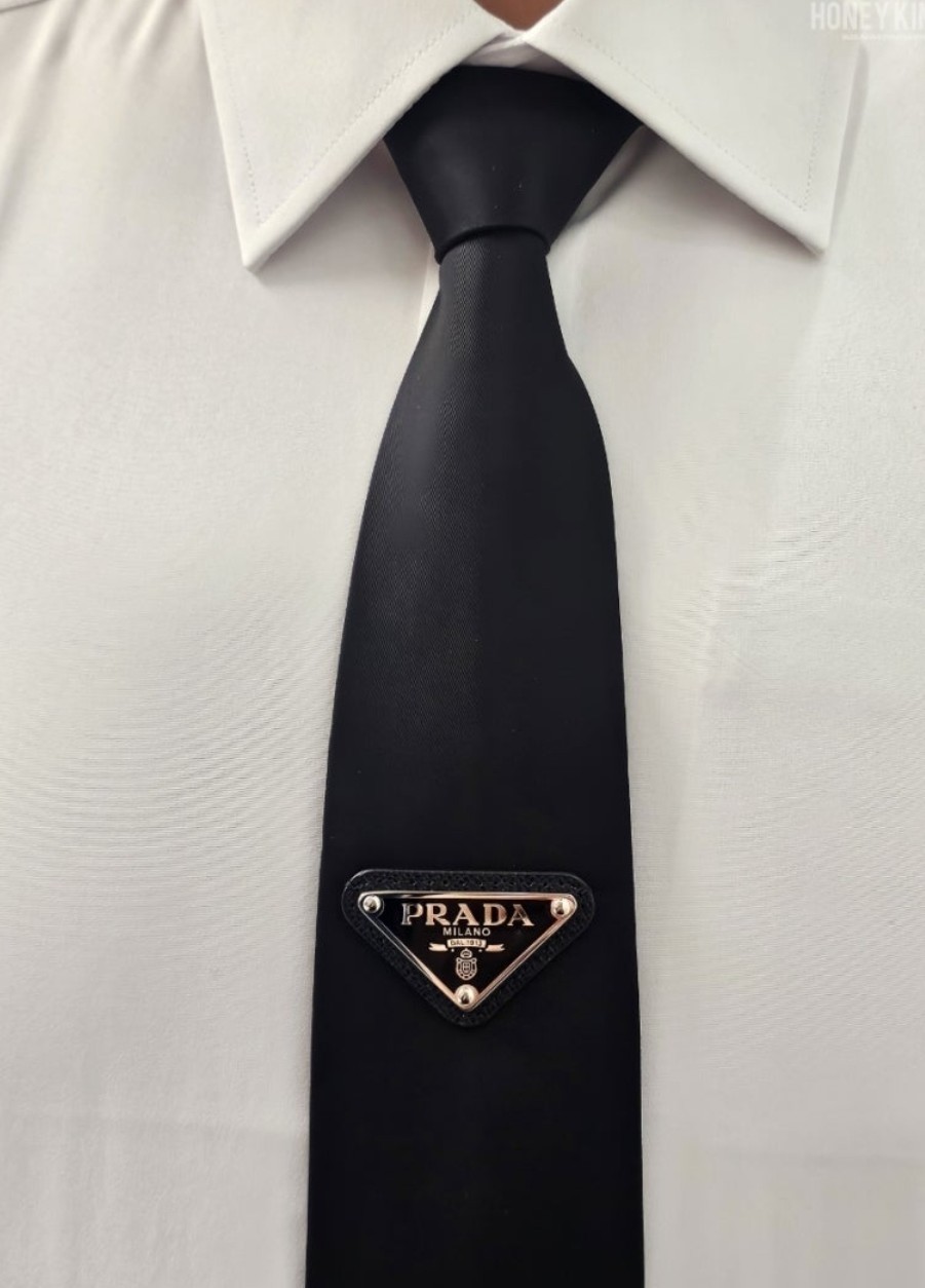 프VV 개버딘 넥타이