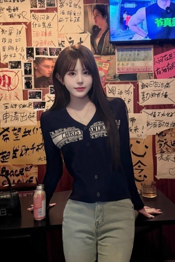 디V 오블리크 자가드 가디건 ➡️수입최*고급