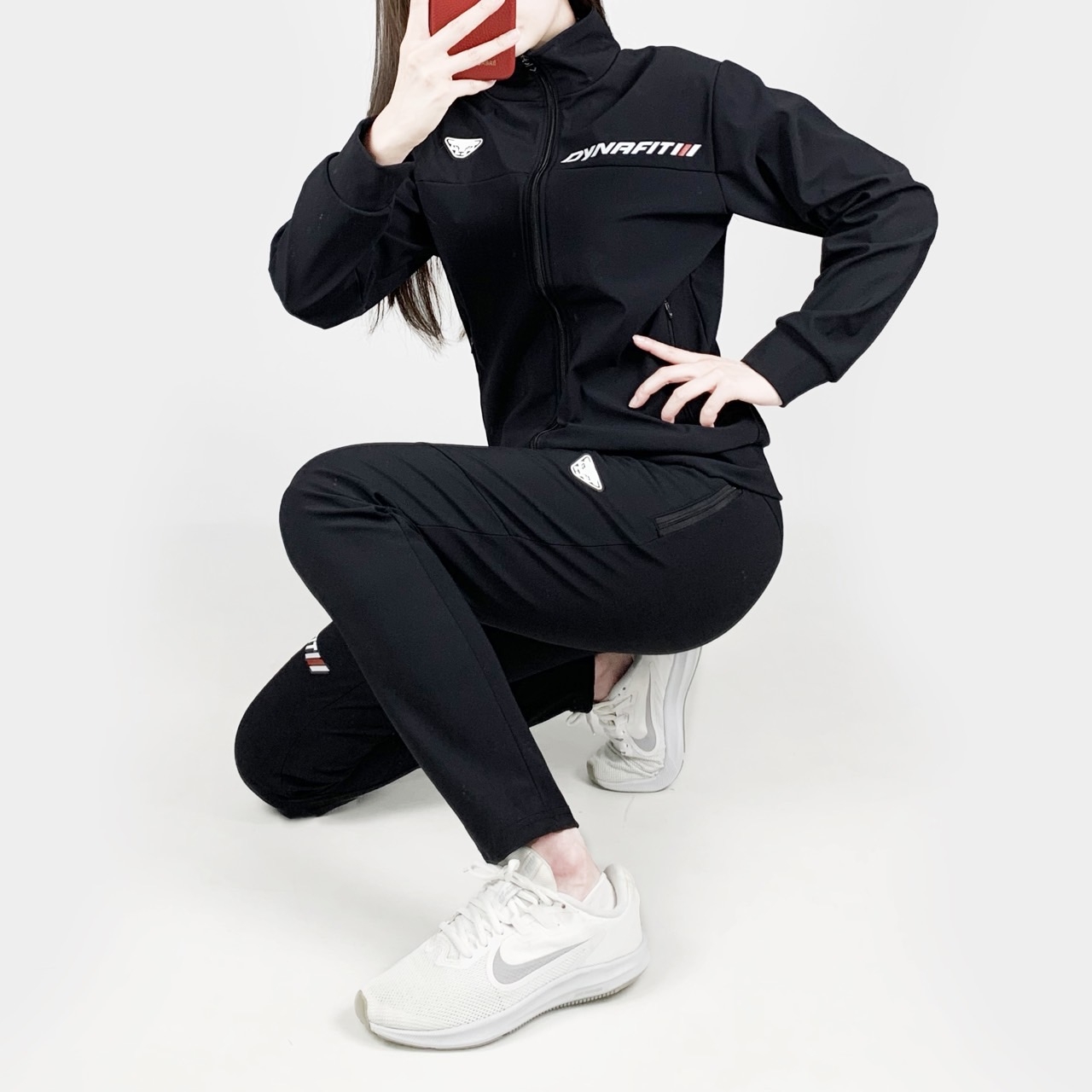 <다핏 냉감 벤츄리 집업 세트>