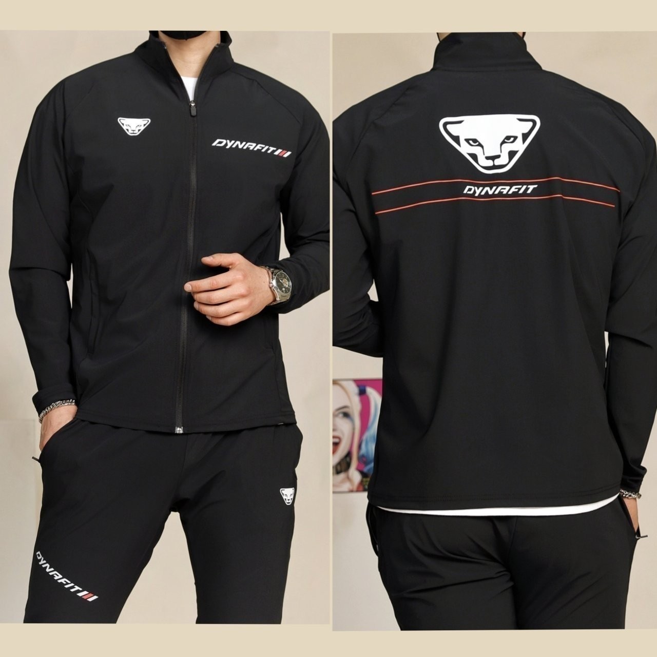 1<다이나핏  리프트 벤추리 기모 트레이닝세트>