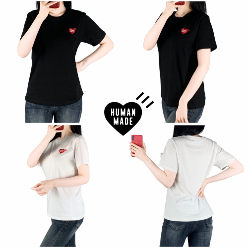 <HM 로고 면 반팔>