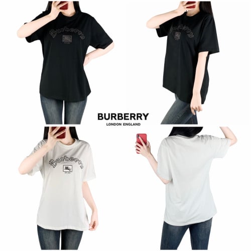 <버버리 아치로고 면 반팔>