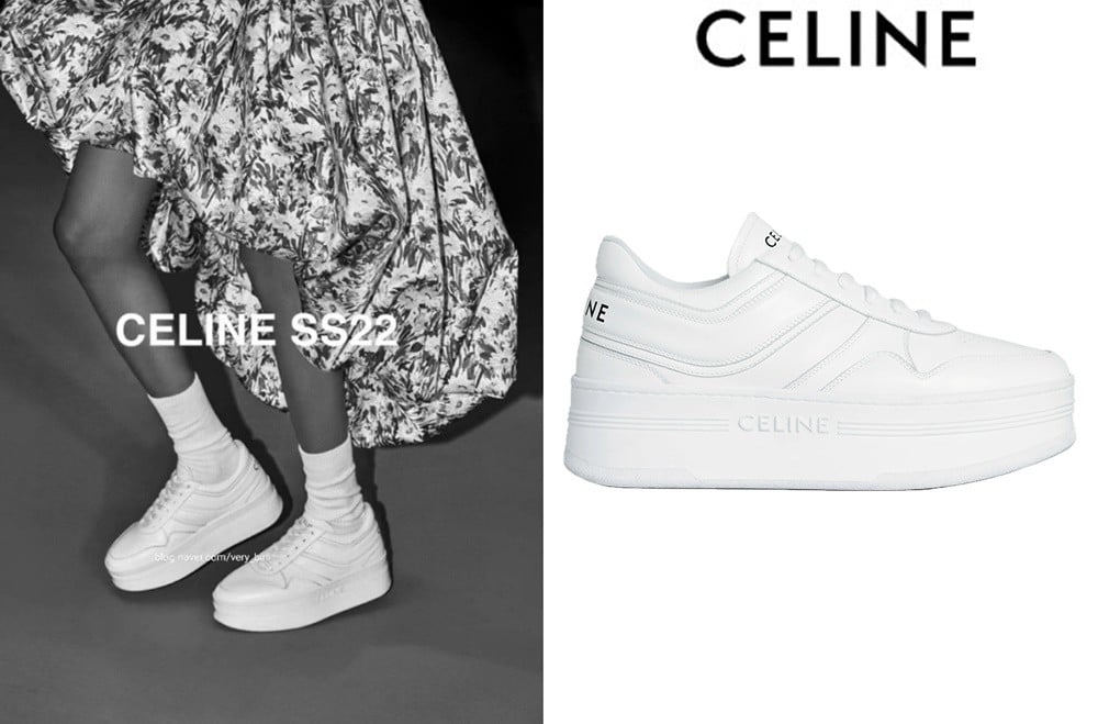 재입고!! 셀*느 웨지 아웃솔 블록 스니커즈