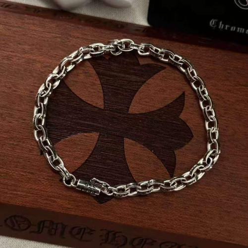 2026 크*롬하츠 K07 페이퍼 (5mm) 체인 925 실버 팔찌 브레이슬릿 입고~