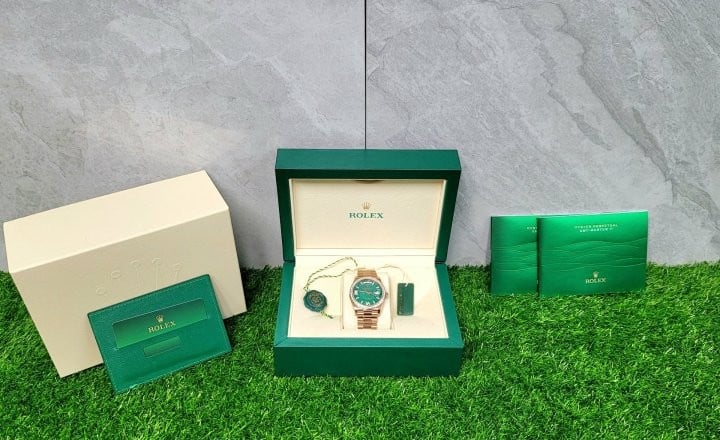 롤렉스 데이데이트36mm 18K로즈골드 금통 입고!!