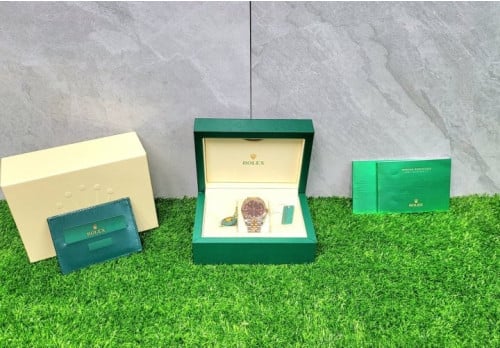 롤렉스 데이저스트41 로즈골드콤비 초코10P 다이아인덱스 쥬빌레 입고!!