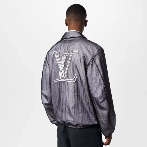 💕 루* 엠브로이더드 나일론 블루종