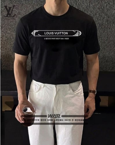 💕 루* 고대 문양 바 로고 반팔티셔츠