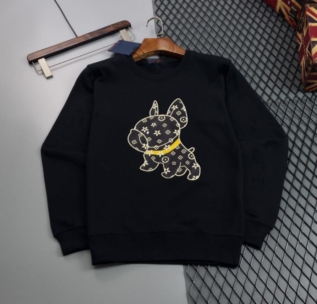 💕 루* 로고패턴 강아지 프린팅 맨투맨