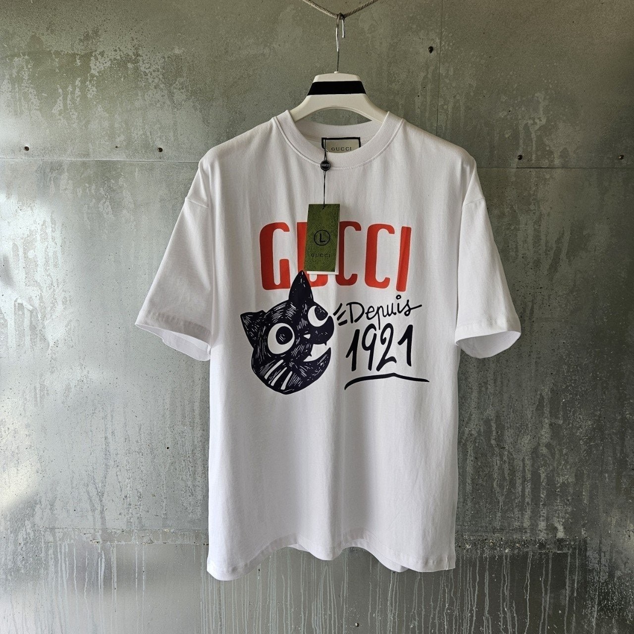 💕 구* 1921 캣 티셔츠