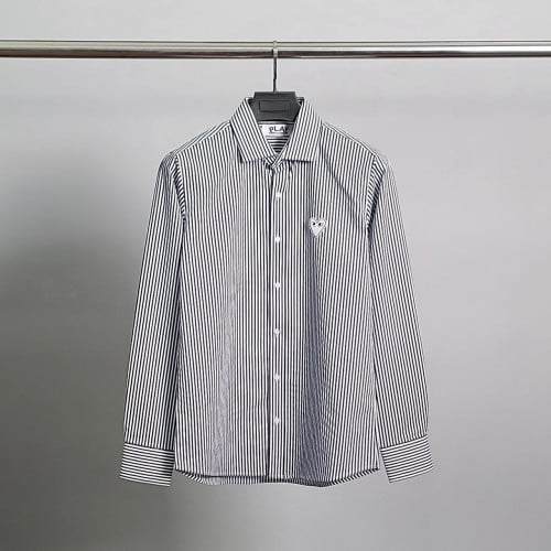 💕 꼼* 화이트와펜 스트라이프 셔츠