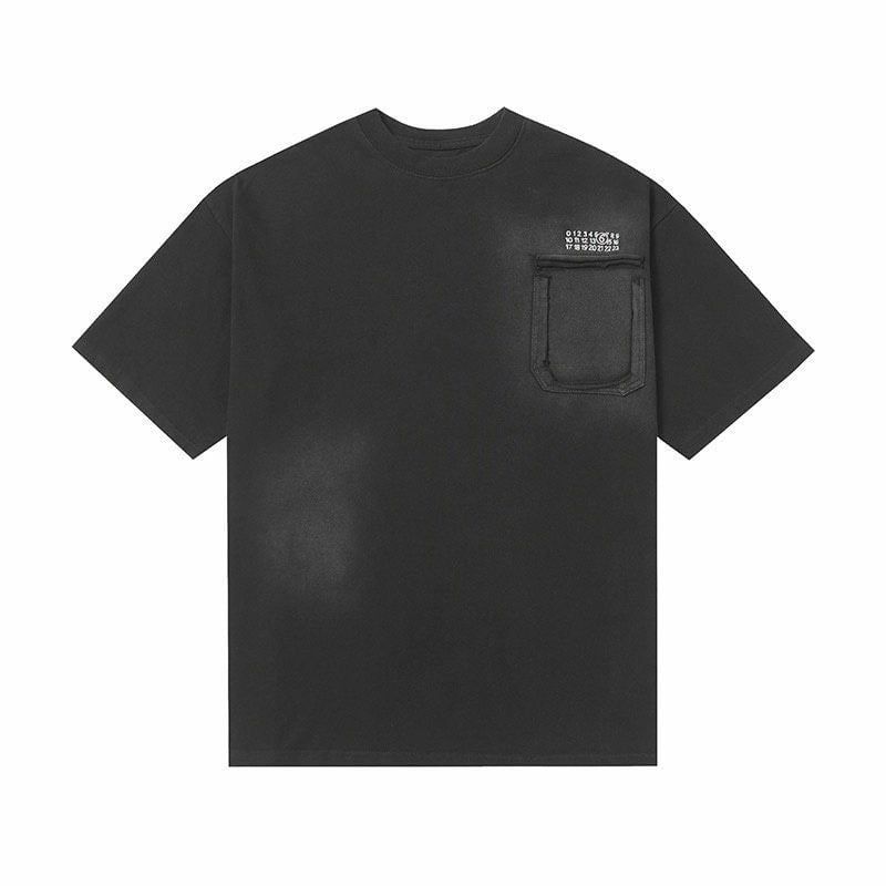 💕 메* 마르지엘라 데미지 포켓 티셔츠