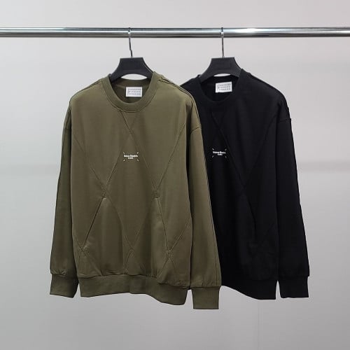 💕 메* 마르지엘라 사선절개 맨투맨