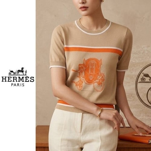 💕 에*** 마차 라인 반팔니트