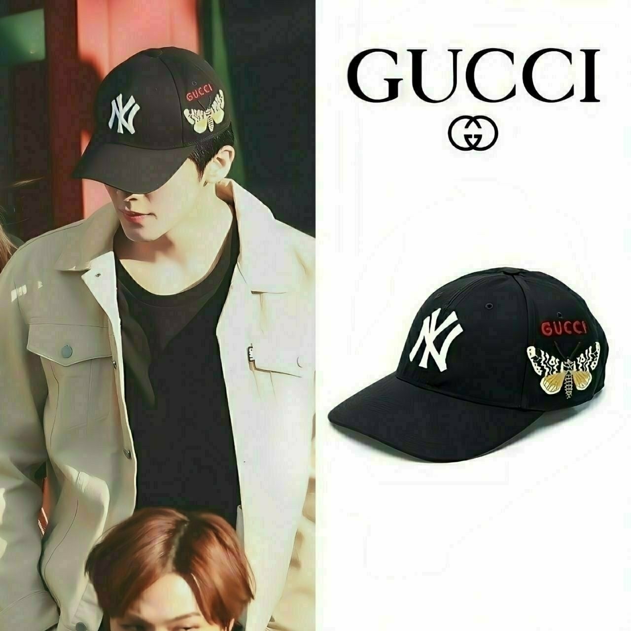 💕 구* NY 나비패치 볼캡