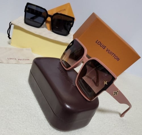 💕 루* 플라워에지 스퀘어 선글라스 (코랄핑크)