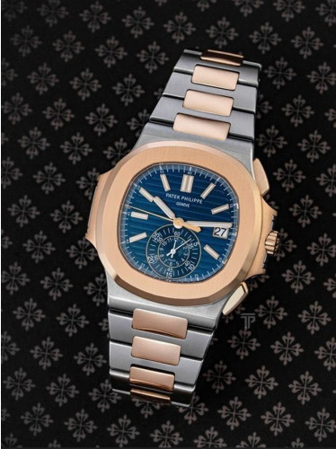 💕 파텍** 노틸러스 5980 블루다이얼 콤비