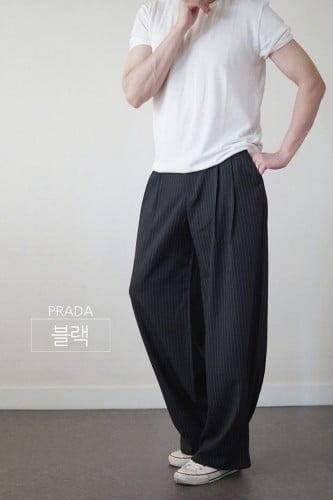 💕 프** 반밴딩 벌룬투턱 슬랙스