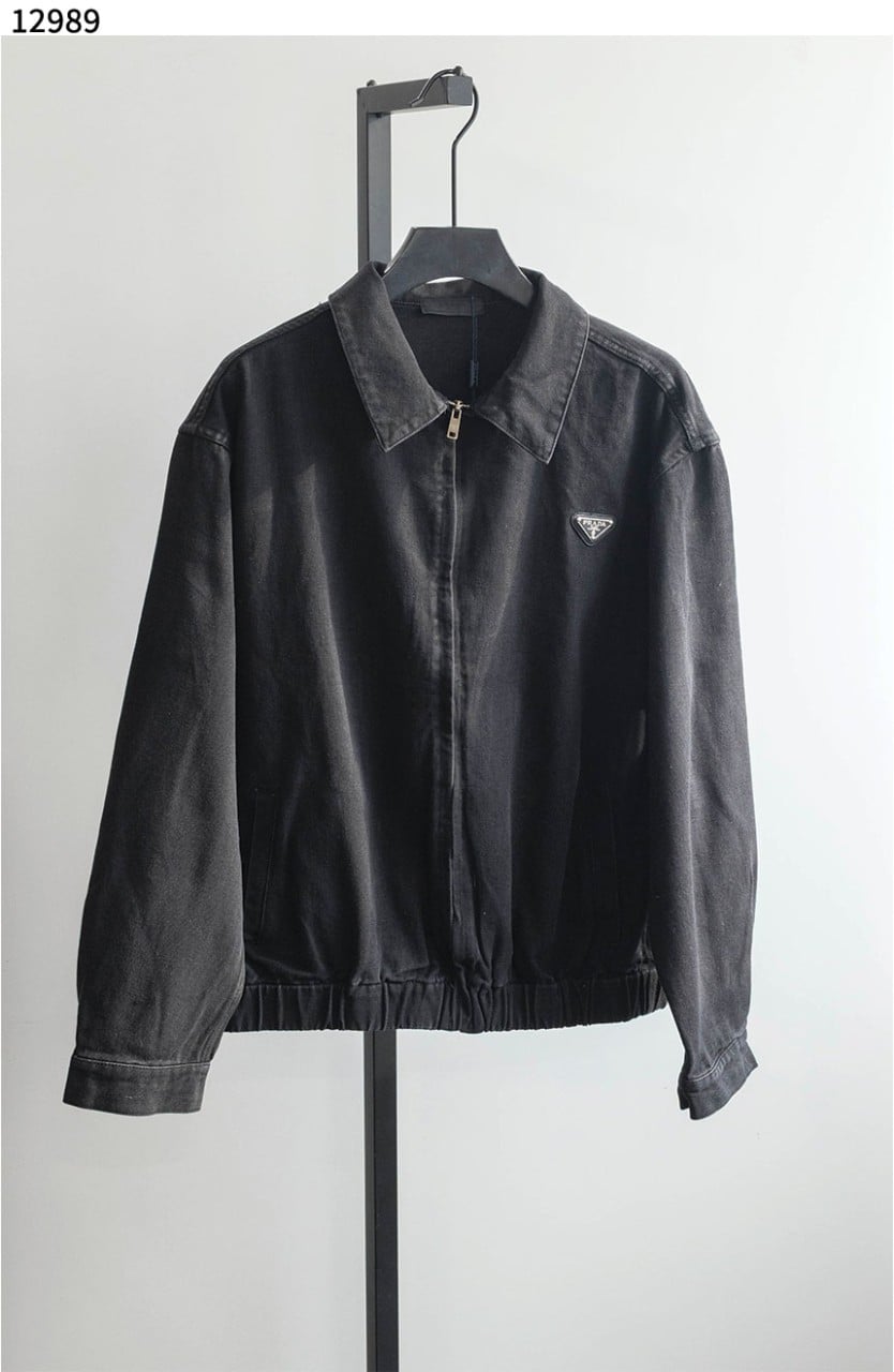 #프라다 [PRADA] 플레이트 데님 자켓 신상입고💢 #상의 #자켓 #12989