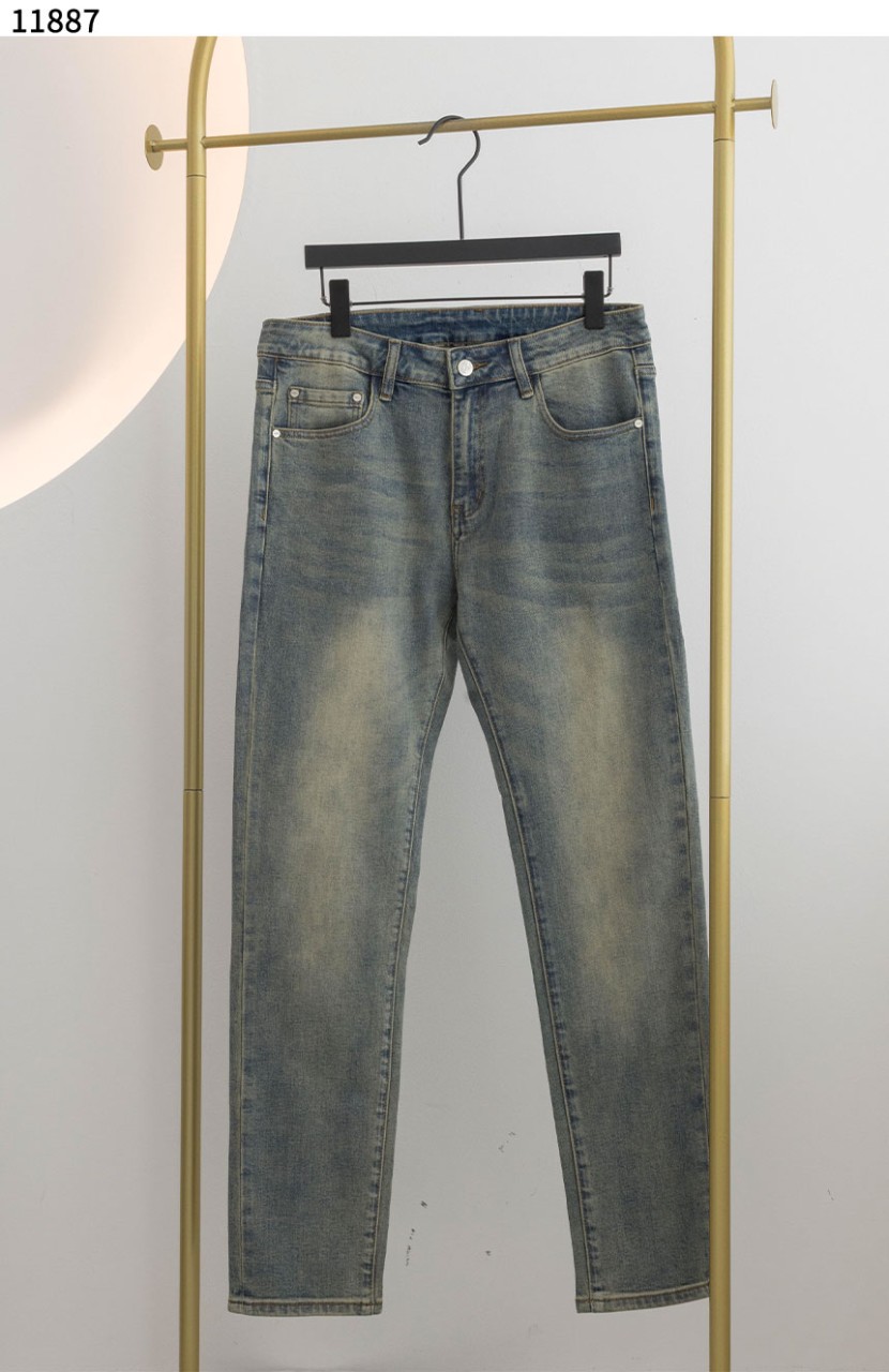 #펜디 [FENDI] 남성 옐로우 몬스터 데님 팬츠 신상입고💢 #하의 #팬츠 #11887