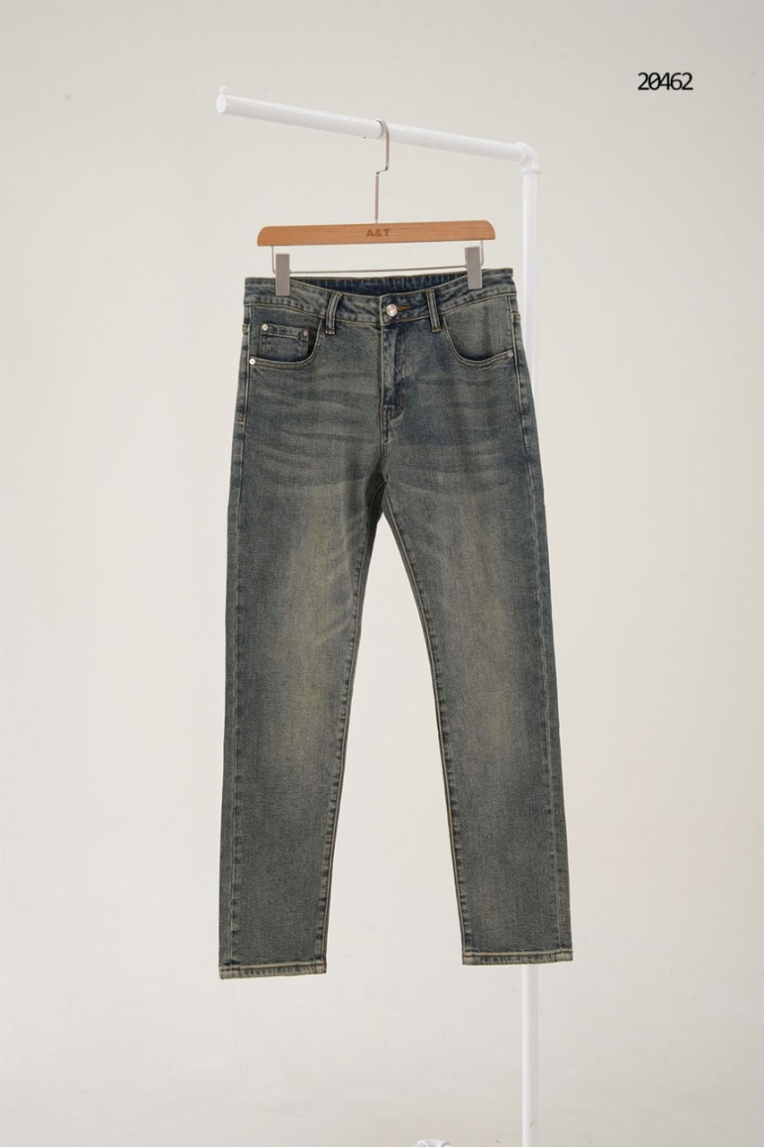 🔆 [FENDI] 팬디 몬스터 아이 엠보싱 로고 포켓 워싱 데님 🔆