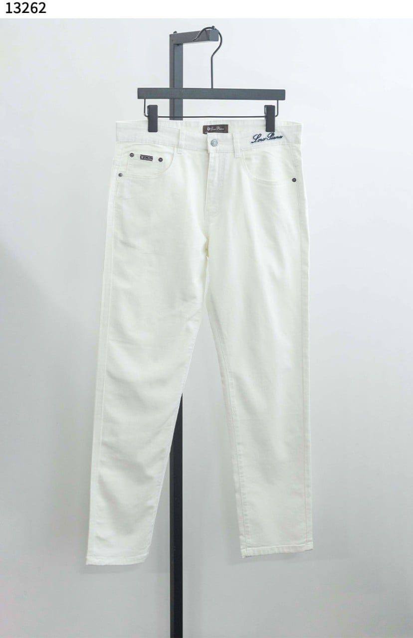 #로로피아나 [LOLO PIANA] 남성 화이트 데님팬츠 신상입고💢 #하의 #팬츠 #13262