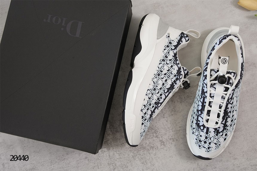 🔆 [DIOR] 크리스찬 디올 B24 오블리크 까나쥬 모티브 스니커즈 🔆